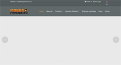 Desktop Screenshot of mobeepayments.com